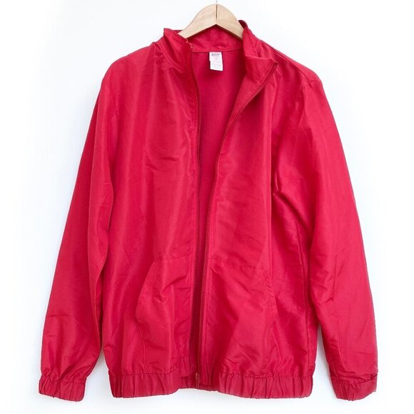 Balera Dancewear Adult Performance Full Zip Jacket Relaxed Fit Red - Picture 2 of 12